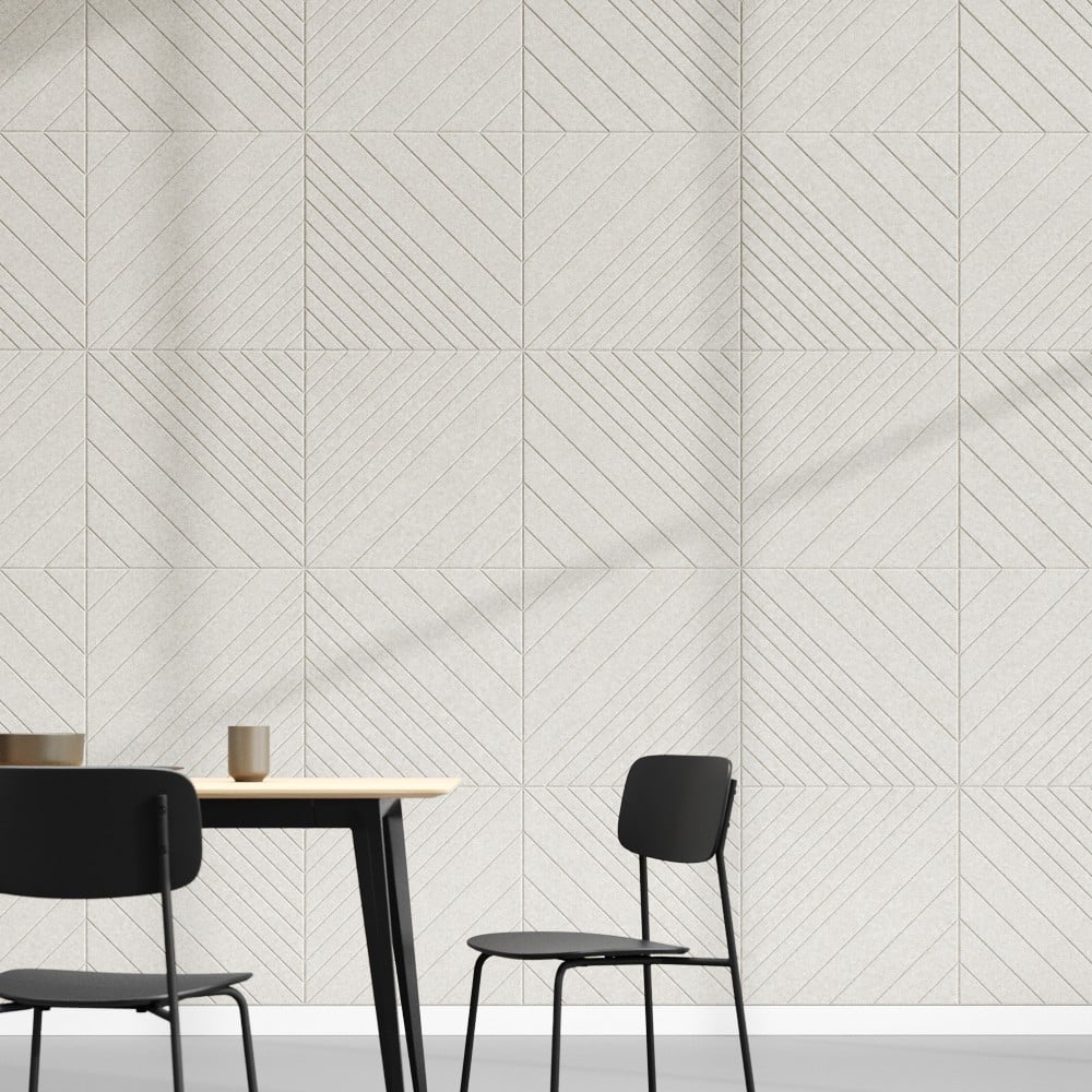 Tile Angle C in Light Beige of 60 × 60 cm