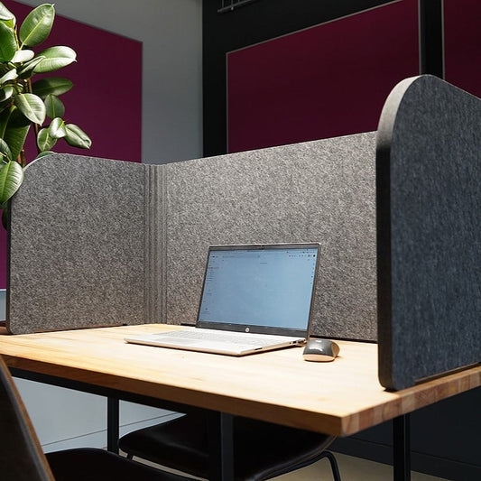 Foldable Desk Screen Desky acoustic homework screen against distraction