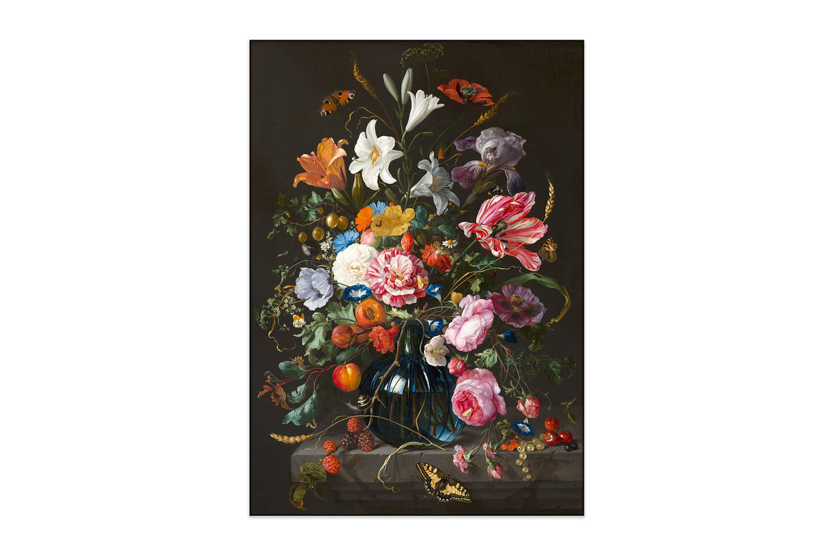 Additional product image of Jan Davidsz de Heem - Still Life with Flowers in a Glass Vase