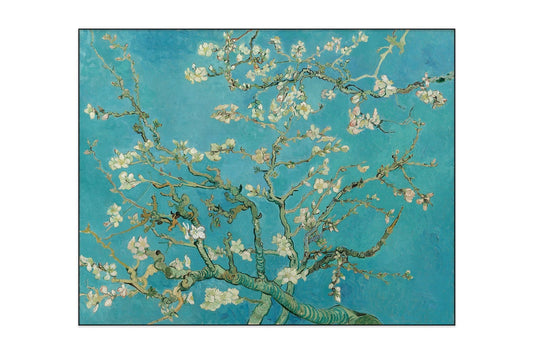 Acoustic art panel Almond Blossom: Vincent van Gogh, sound-absorbing wall art
