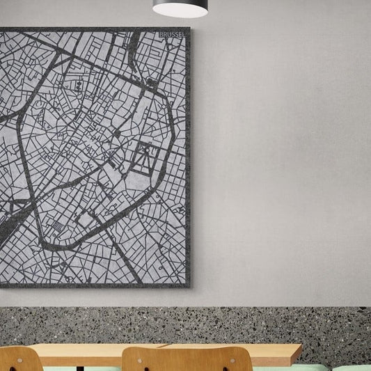 Acoustic City Map Brussels 3D City Map of PET-vilt