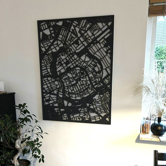 Acoustic City Map Groningen 3D City Map of PET-vilt