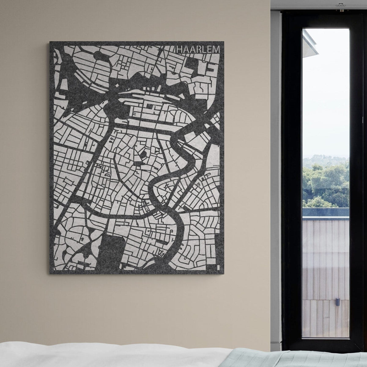 Acoustic City Map Haarlem 3D City Map of PET-vilt