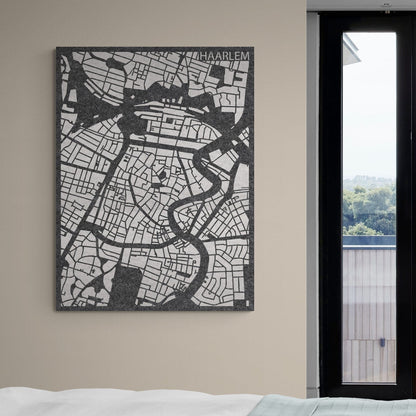 Acoustic City Map Haarlem 3D City Map of PET-vilt