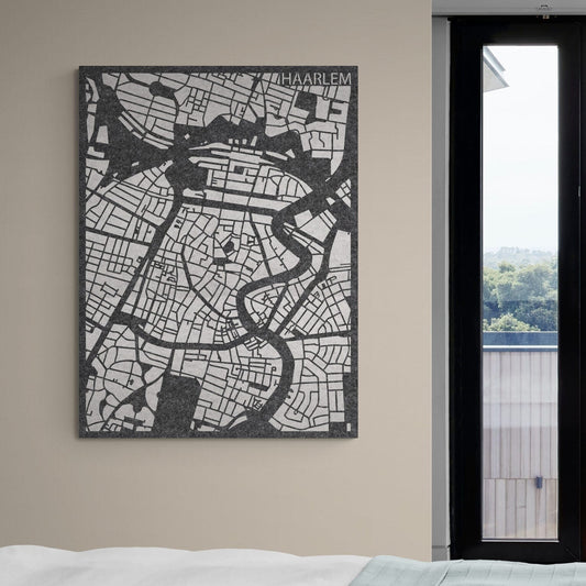 Acoustic City Map Haarlem 3D City Map of PET-vilt