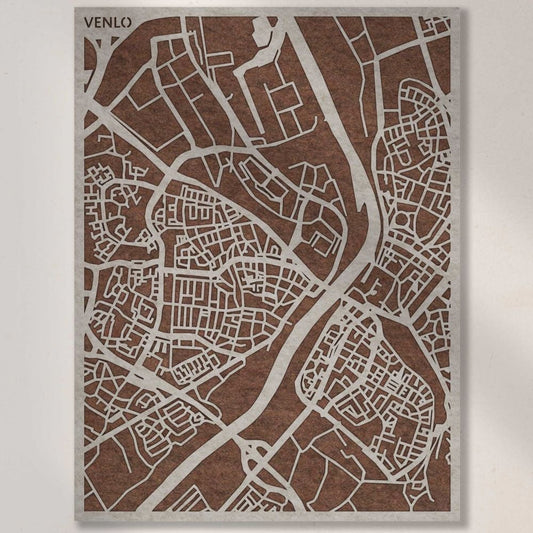 Acoustic City Map Venlo 3D City Map of PET-vilt