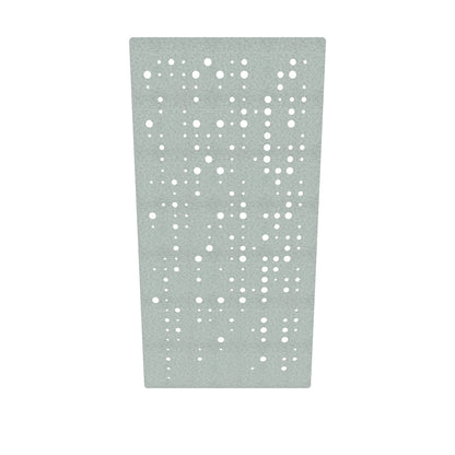 Room divider Dots: hanging screen with circles of felt