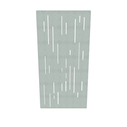 Room divider Lines: hanging screen with felt lines