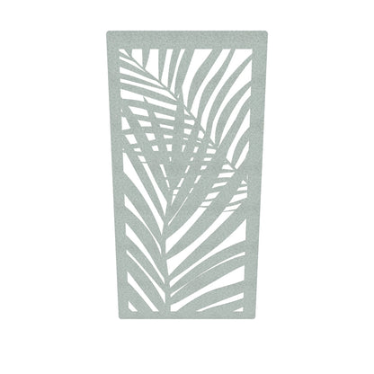 Room divider Palm: hanging screen with felt palm leaves