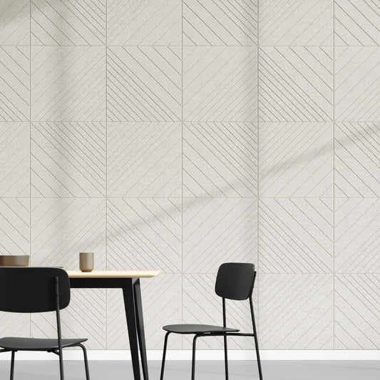 Tile Angle C in Light Beige of 60 × 60 cm