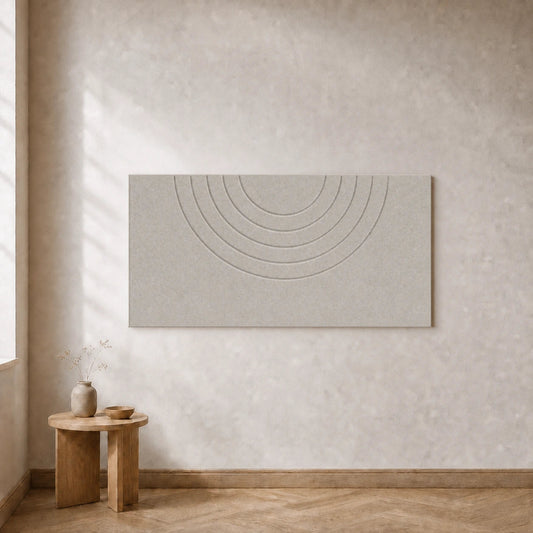 Curvy Design B  hindered Light Beige 120 × 60 cm