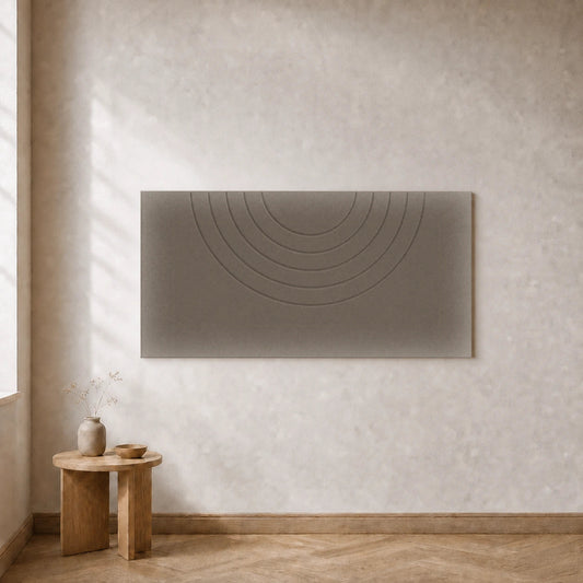 Curvy Design B  hindered Taupe 120 × 60 cm