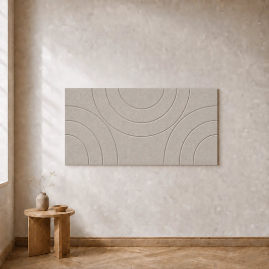 Curvy Design C Light Beige 120 × 60 cm