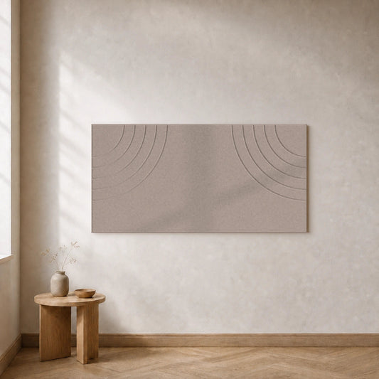 Curvy Design A  hindered Sandy Beach 120 × 60 cm